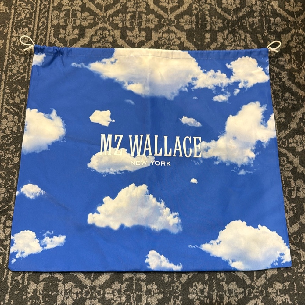 MZ Wallace Dust Cover Blue Cloud Bag